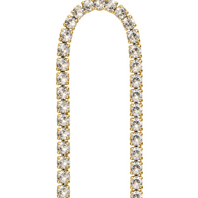 Pearl Loop — Gold Tone: cropped detail 1 of the ornament from the supplied photograph; U-shaped clip excluded
