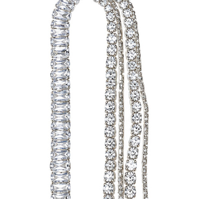 Silver Loop — Silver Tone: cropped detail 1 of the ornament from the supplied photograph; U-shaped clip excluded