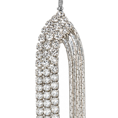 Silver Arch — Silver Tone: cropped detail 1 of the ornament from the supplied photograph; U-shaped clip excluded