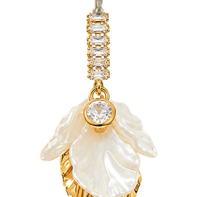 Petalfall — Gold Tone: cropped detail 1 of the ornament from the supplied photograph; U-shaped clip excluded